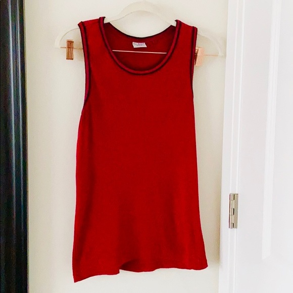 Kios Men Red Tank Top | Size: S | 100% Cotton - Picture 1 of 5